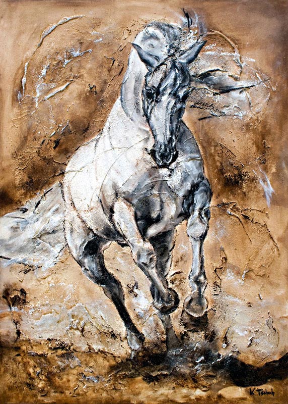 Spanish Horse Painting