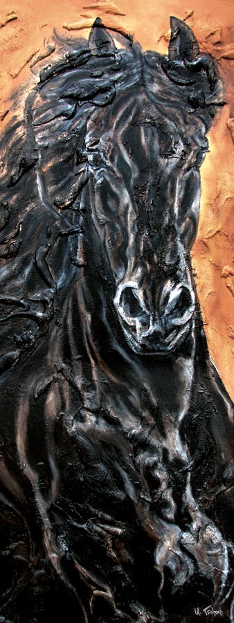 Horse Painting Kerstin Tschech