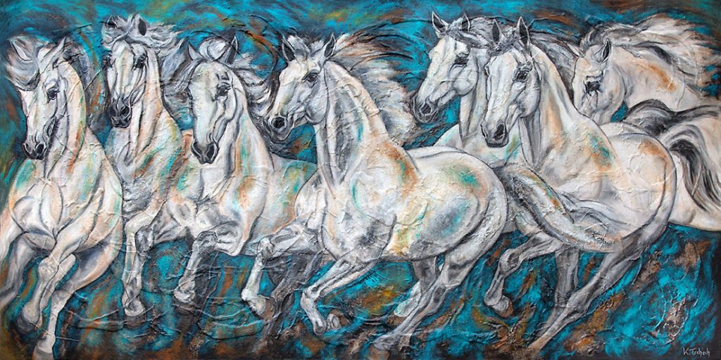 Horses-Modern-Art-Kerstin-Tschech